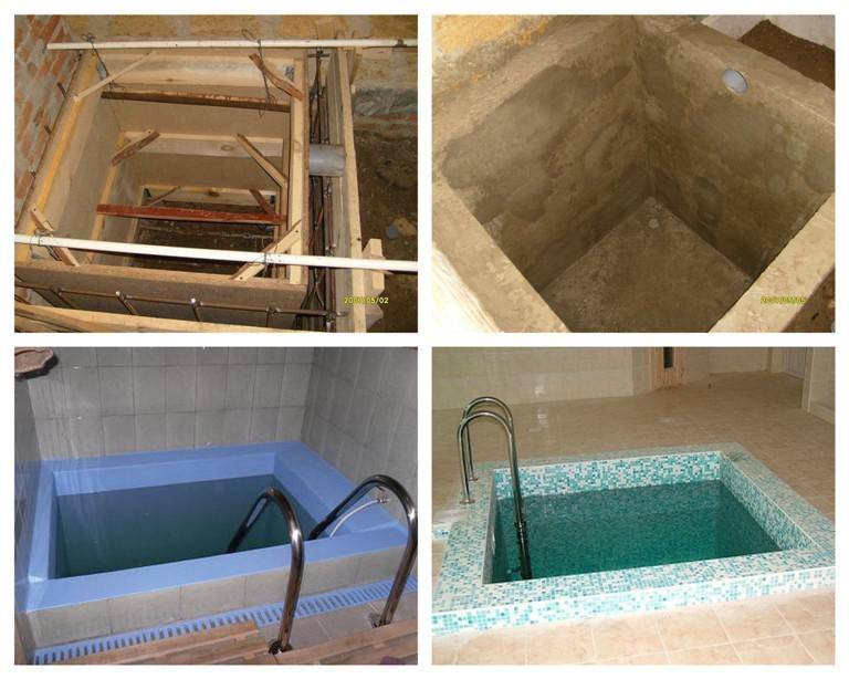 Проект бани с бассейном [100 фото], различные планировки