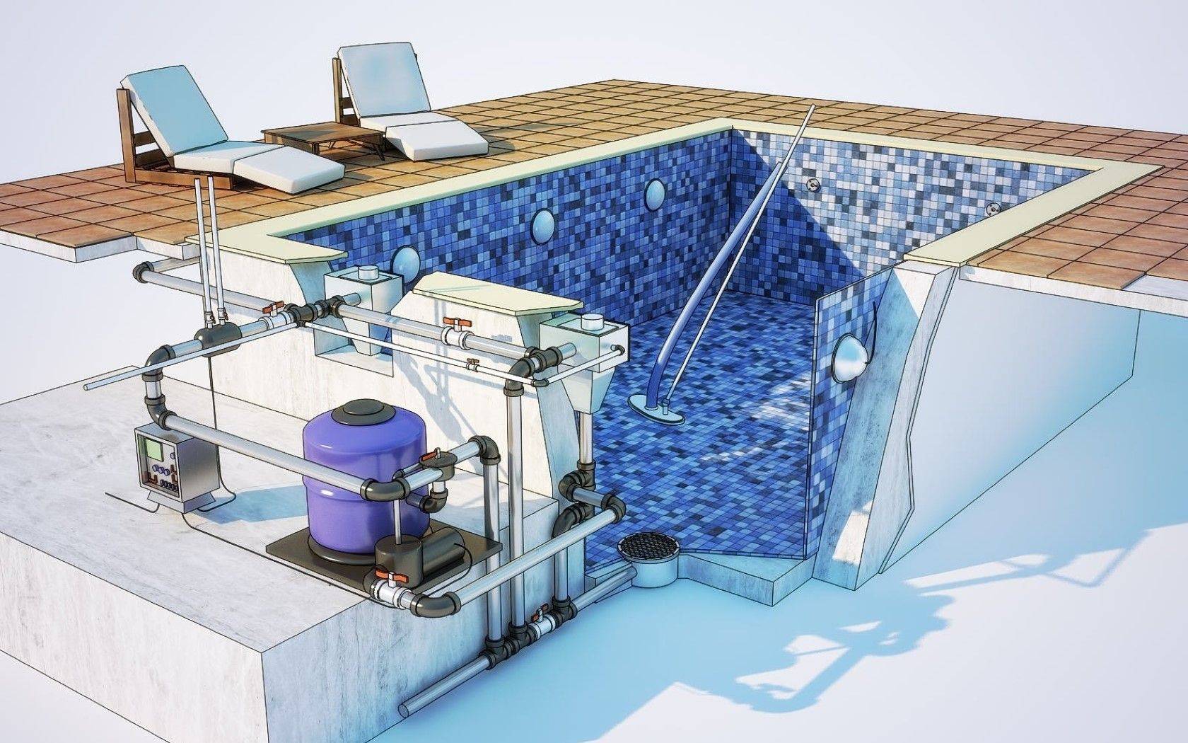 ✅ инженерный проект бассейна: готовые решения - ?все о бассейнах, аквапарках и фонтанах ⚜⚜⚜