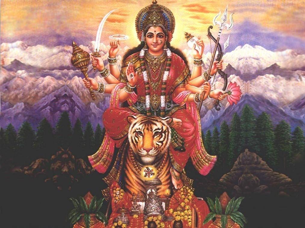 Дурга | боги индийской мифологии