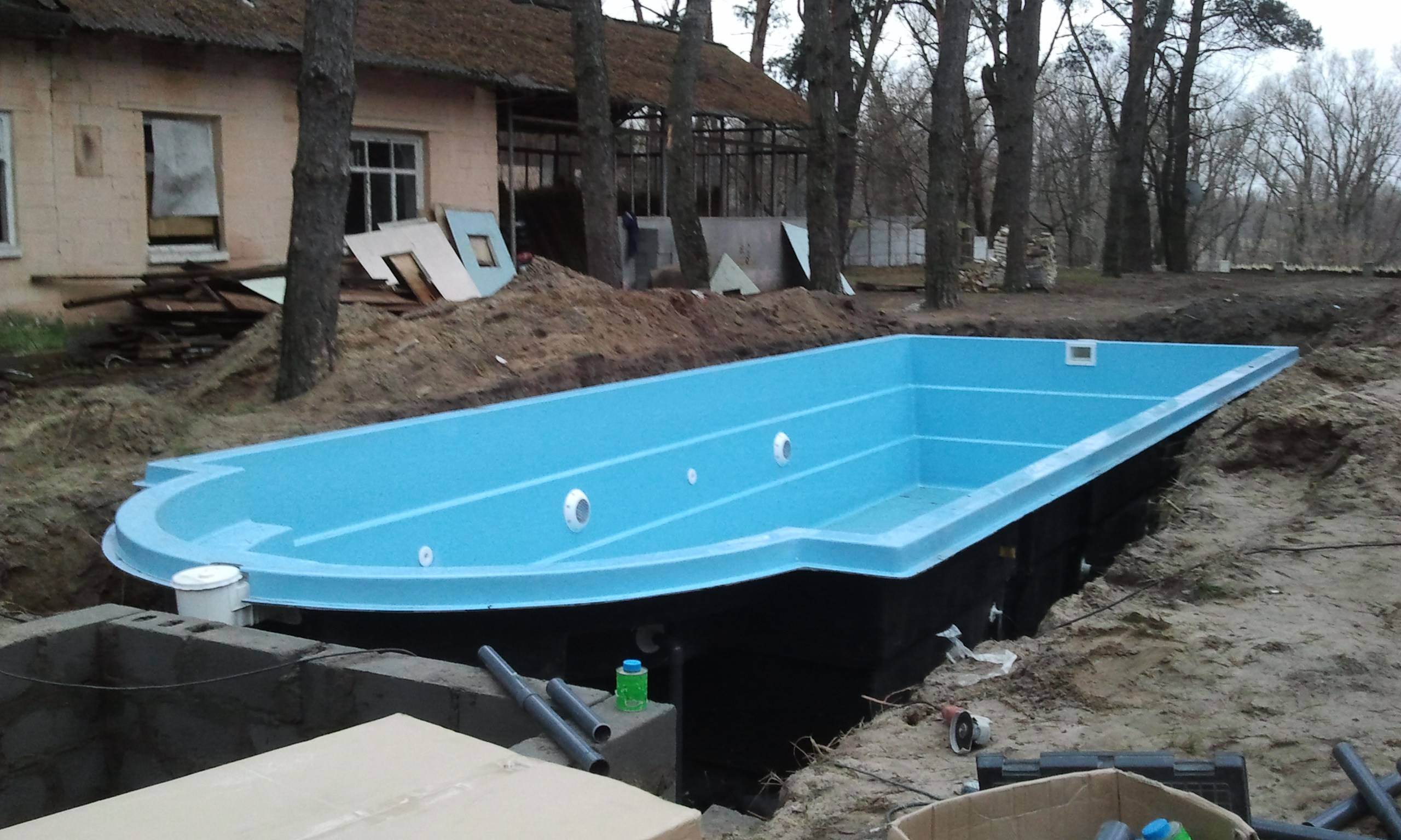 Крытые бассейны для дачи – 45 фото и чертежи с размерами. как построить бассейн в бане или доме из дерева?