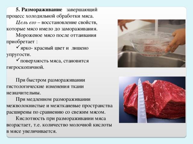 Кулинарный вопрос: можно ли размораживать мясо в горячей воде и как это влияет на качество продукта?