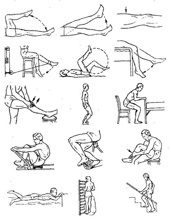 Гимнастика для пожилых людей для укрепления коленных суставов