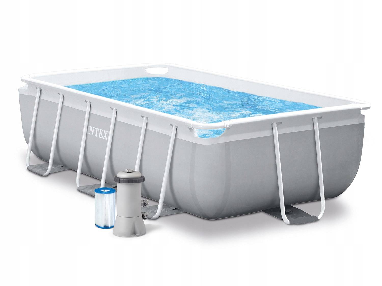 Прямоугольный бассейн фирмы intex на даче, фото / прямоугольный бассейн: как выбрать аксессуары, видео