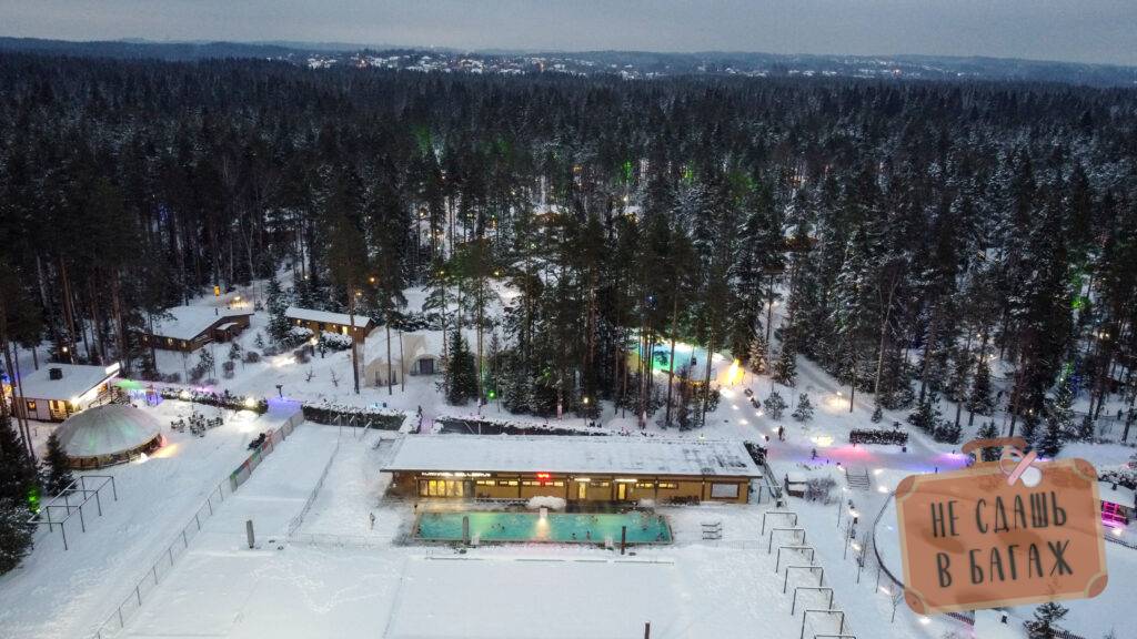 Охта парк санкт петербург бассейн на открытом воздухе фото