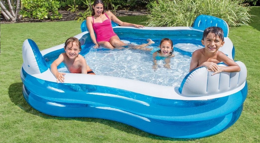 Обзор надувных бассейнов для детей и взрослых