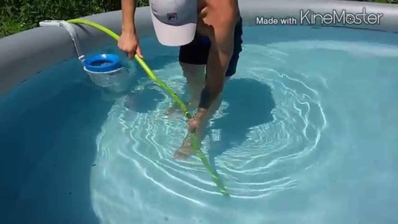 Очистка бассейна своими руками: как правильно удалять и обеззараживать бассейн (видео-инструкция + 120 фото)