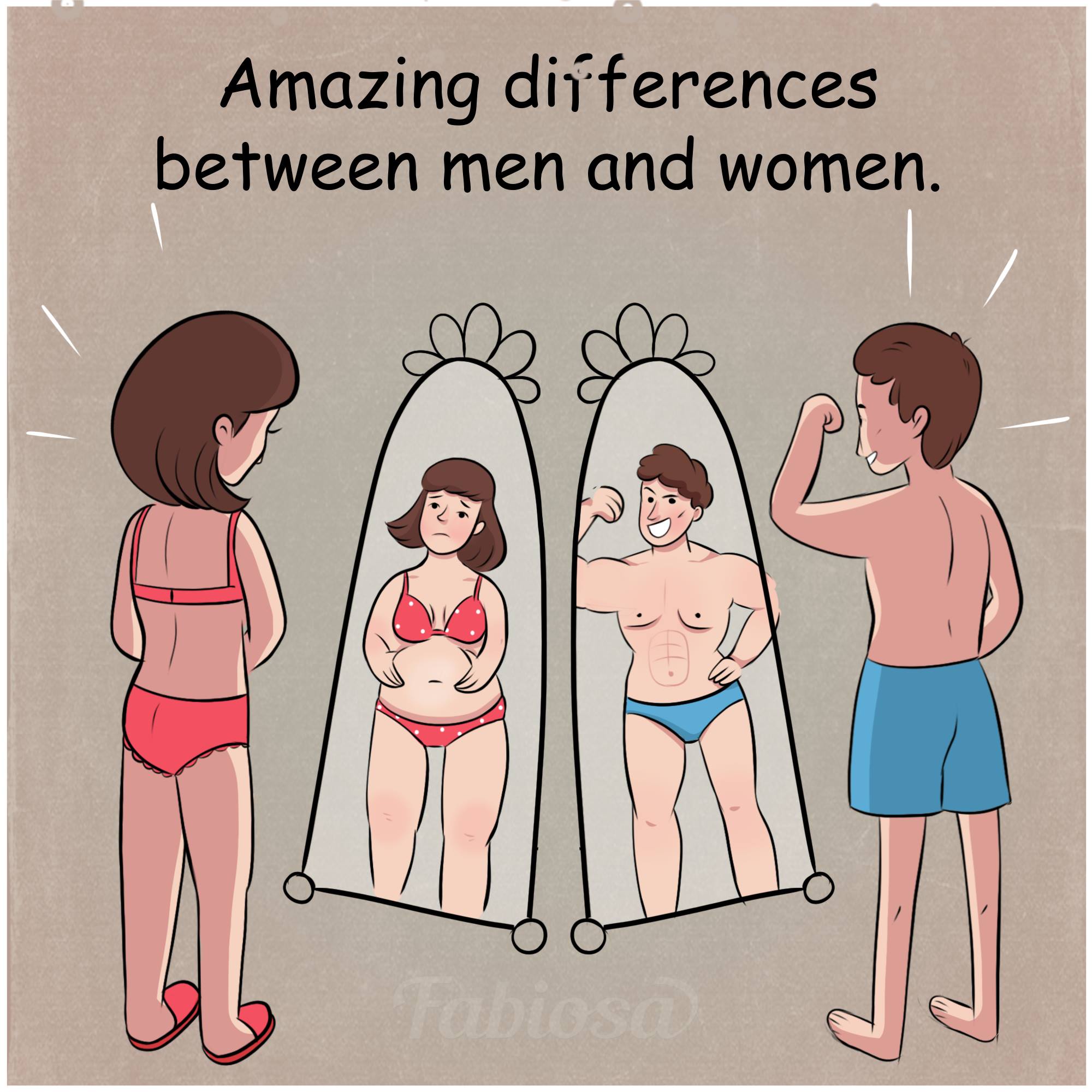 Биологические различия между полами - мужчина и женщина