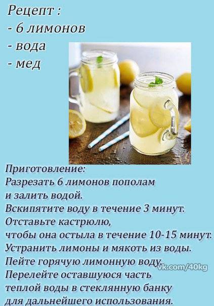 Топ-10 полезных свойств лимонной воды