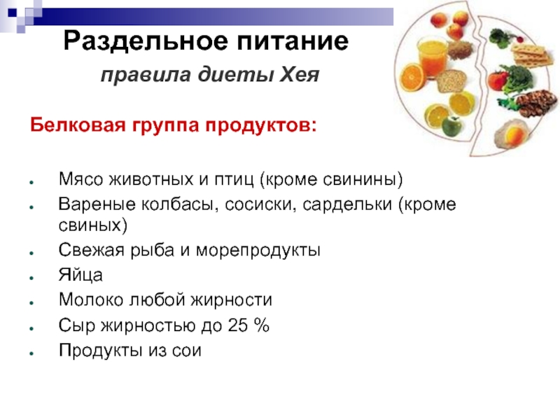 Раздельное питание для похудения: таблица и подробное меню на неделю | proka4aem.ru