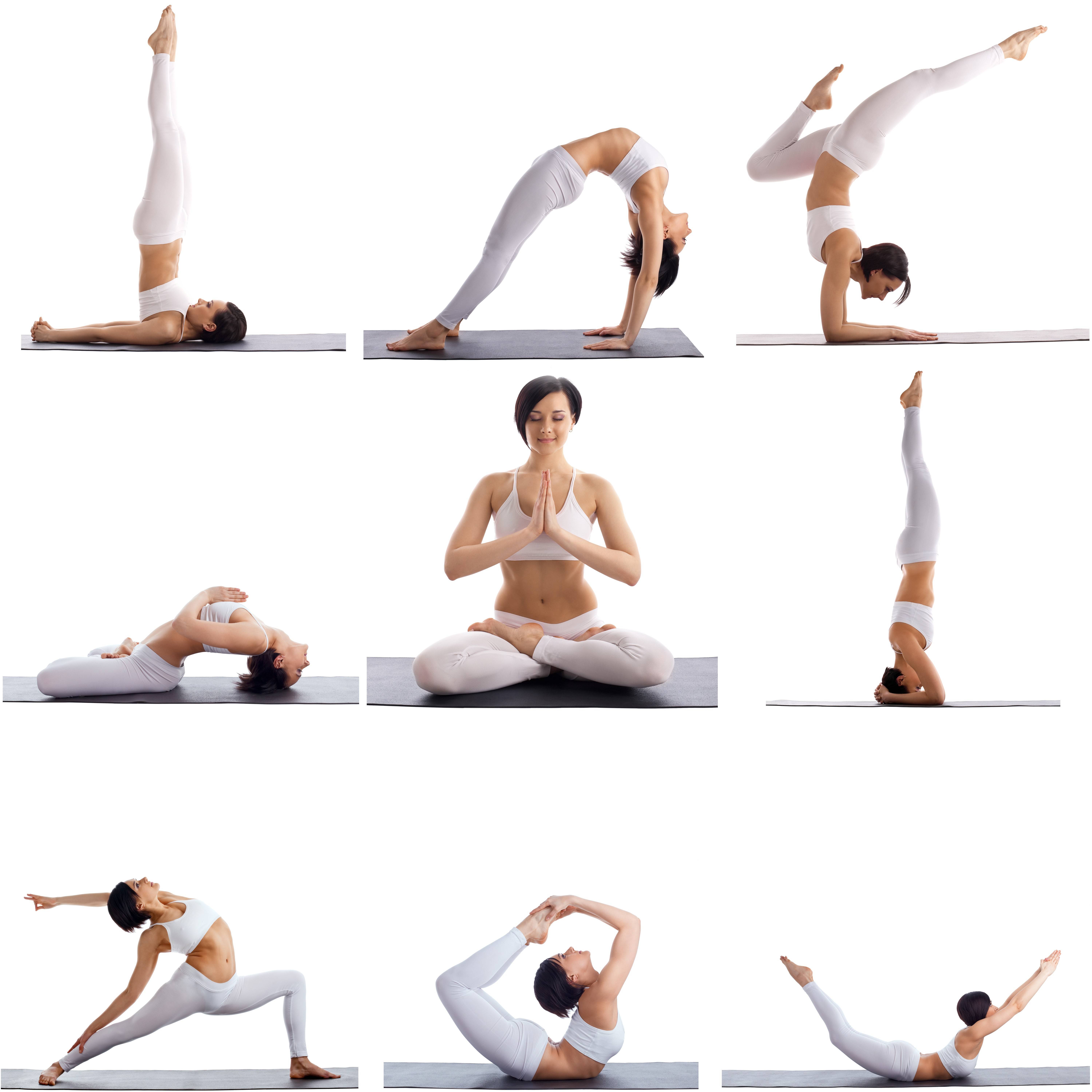 Позы йоги для начинающих