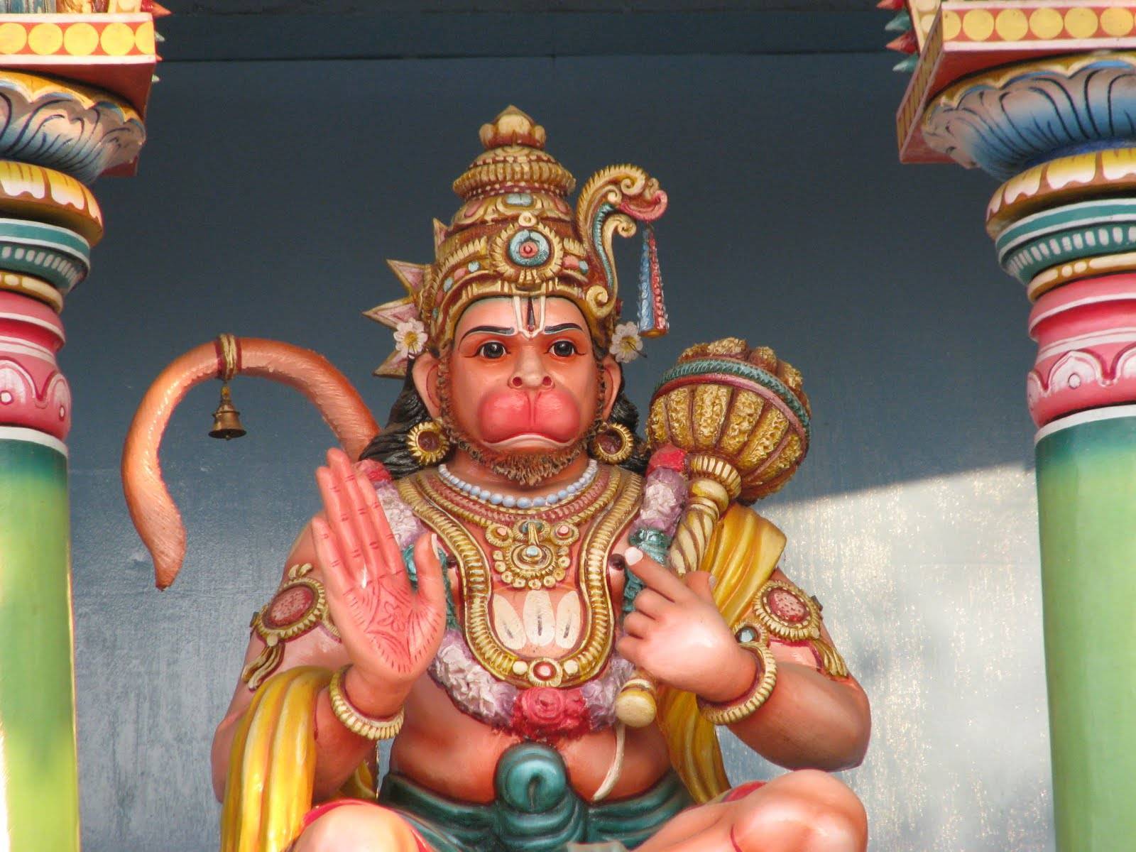 Хануман — бог в облике обезьяны