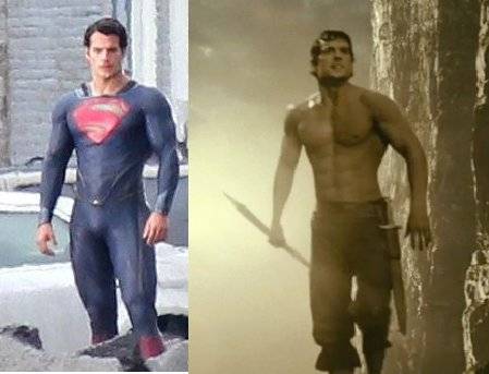 «человек из стали»: тренировки генри кавилла для роли супермена!
