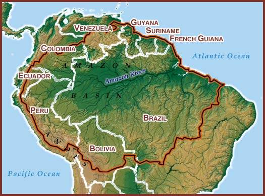Великая река амазонка: длина и другие характеристики, интересные факты