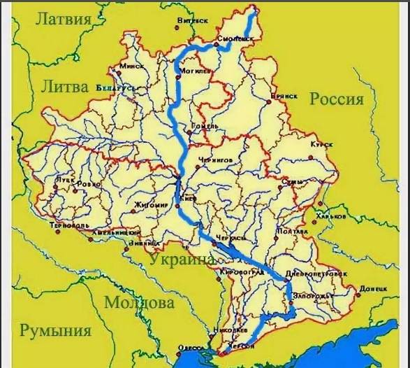 Днепр - река с историей. исток реки и города на днепре :: syl.ru