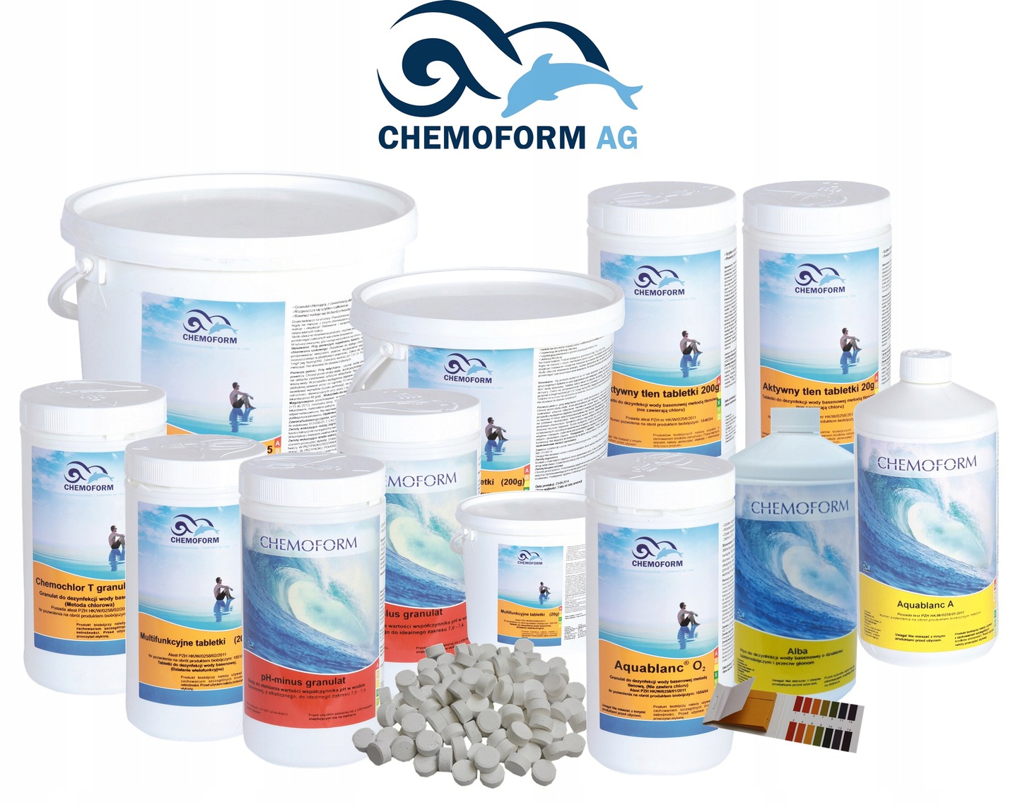 Обзор химии для бассейна Chemoform: описание препаратов, стоимость, мнения потребителей