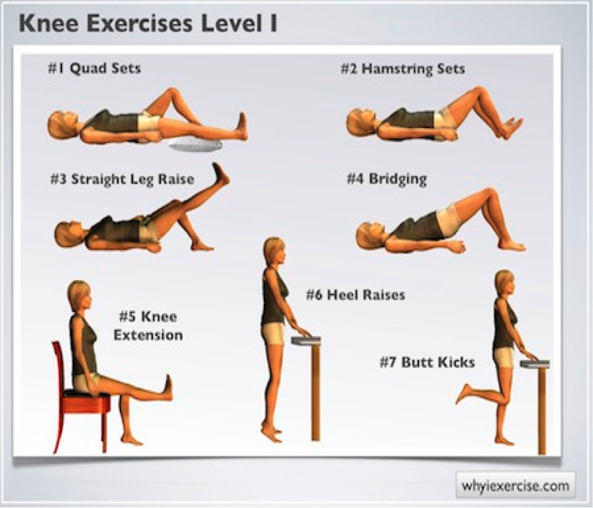 Упражнения при гонартрозе коленного сустава: видео гимнастики и лфк