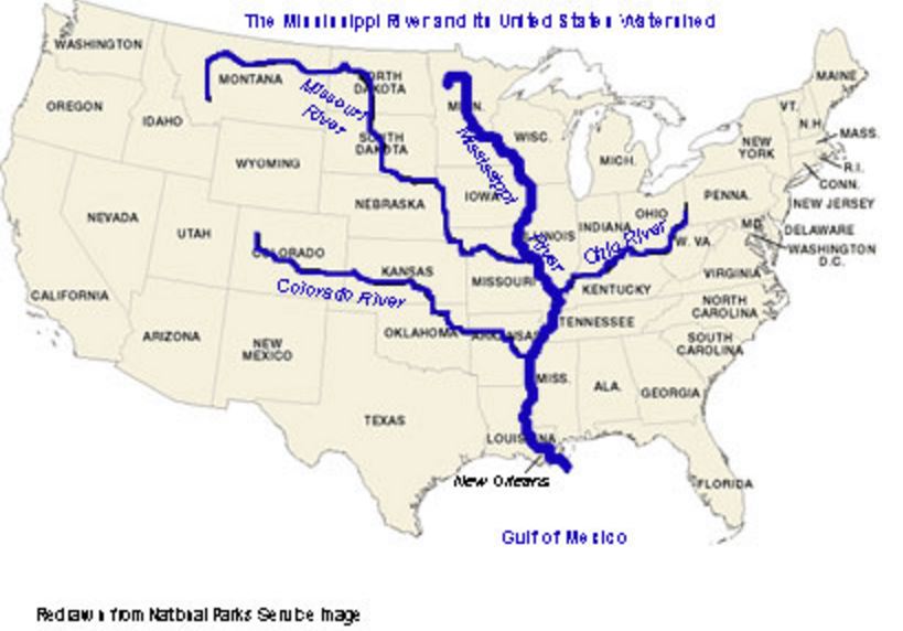 Река миссисипи | 10 интересных фактов