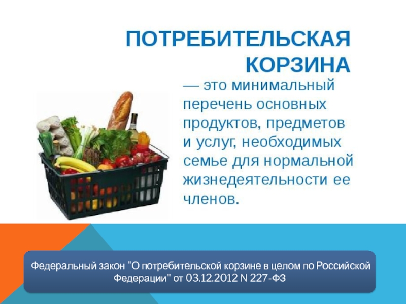Продуктовая корзина: какой она должна быть? вся правда!