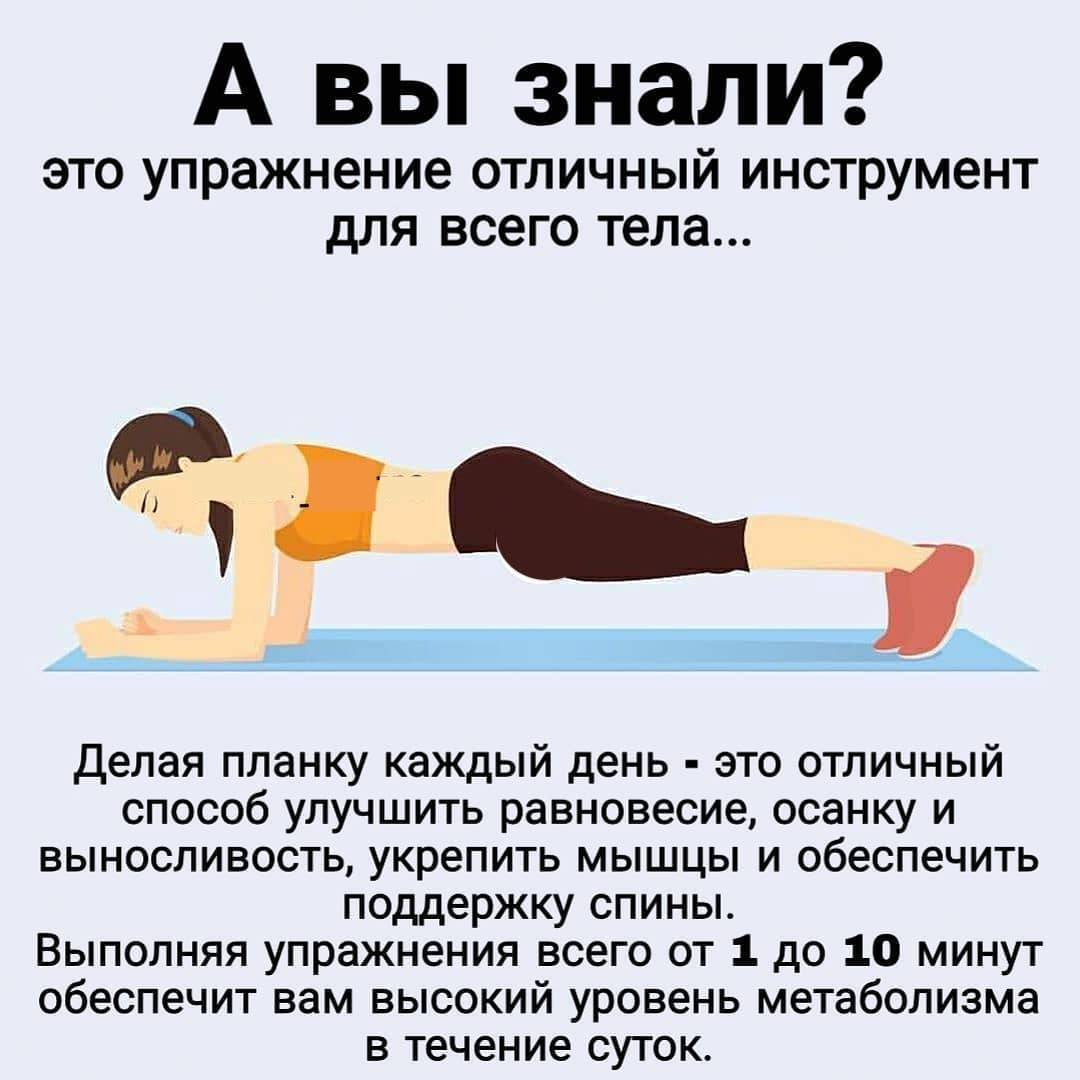 Планка для похудения: как выполнять упражнение начинающим, таблица на месяц
