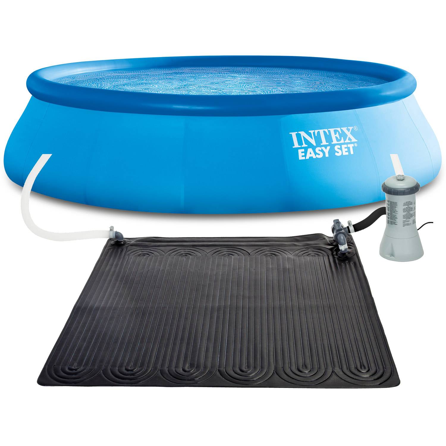 Нагреватель воды для бассейна intex – солнечный коллектор solar mat