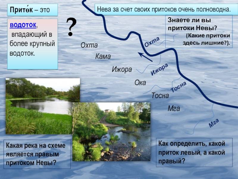 Самые крупные и полноводные реки россии и их значение