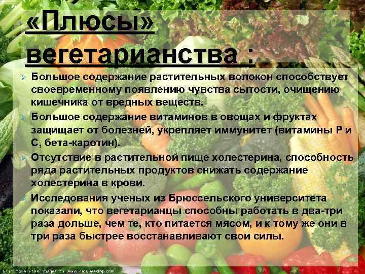 Польза вегетарианства картинки