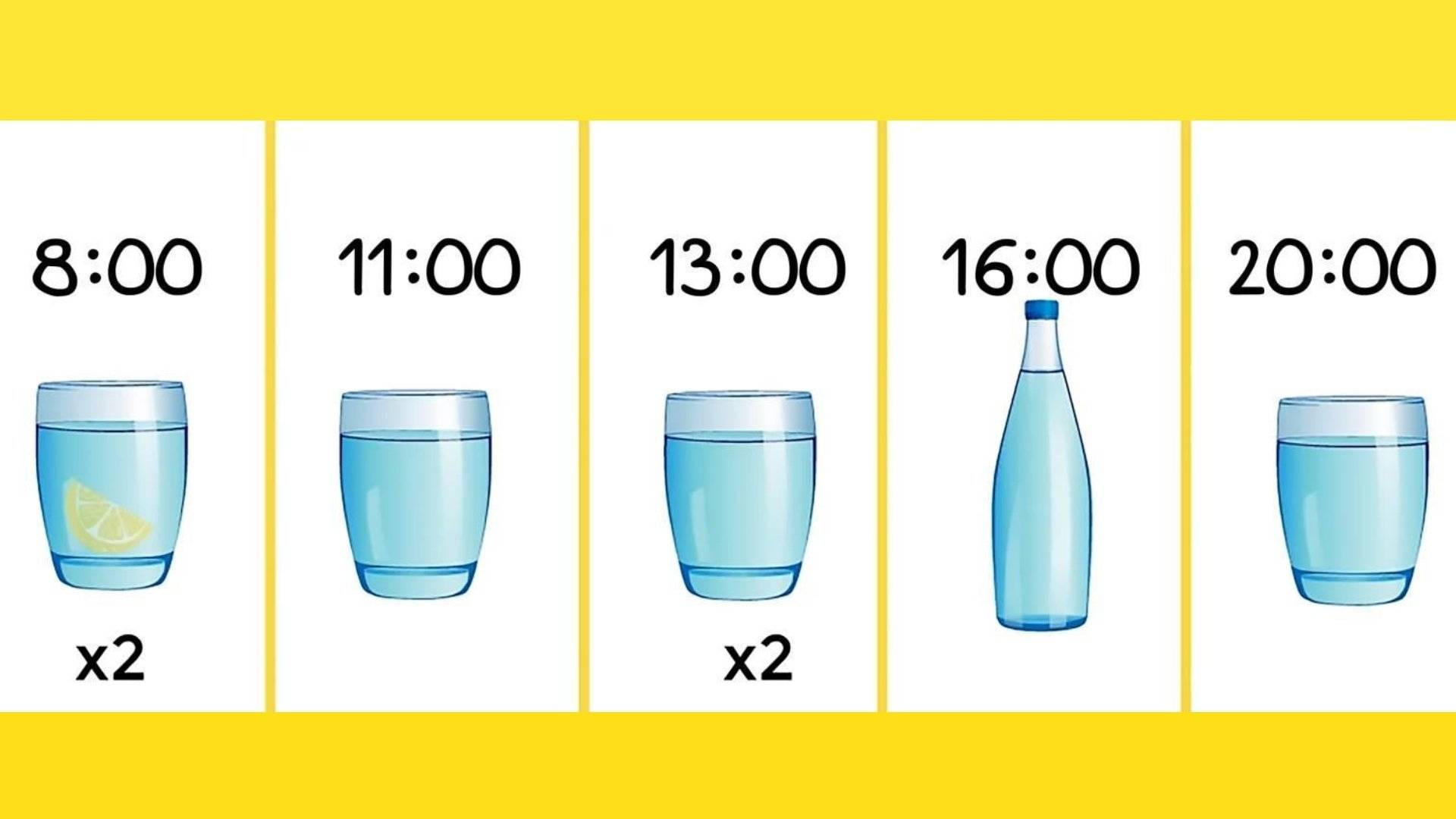 Стоит ли и как правильно пить воду по часам для похудения?