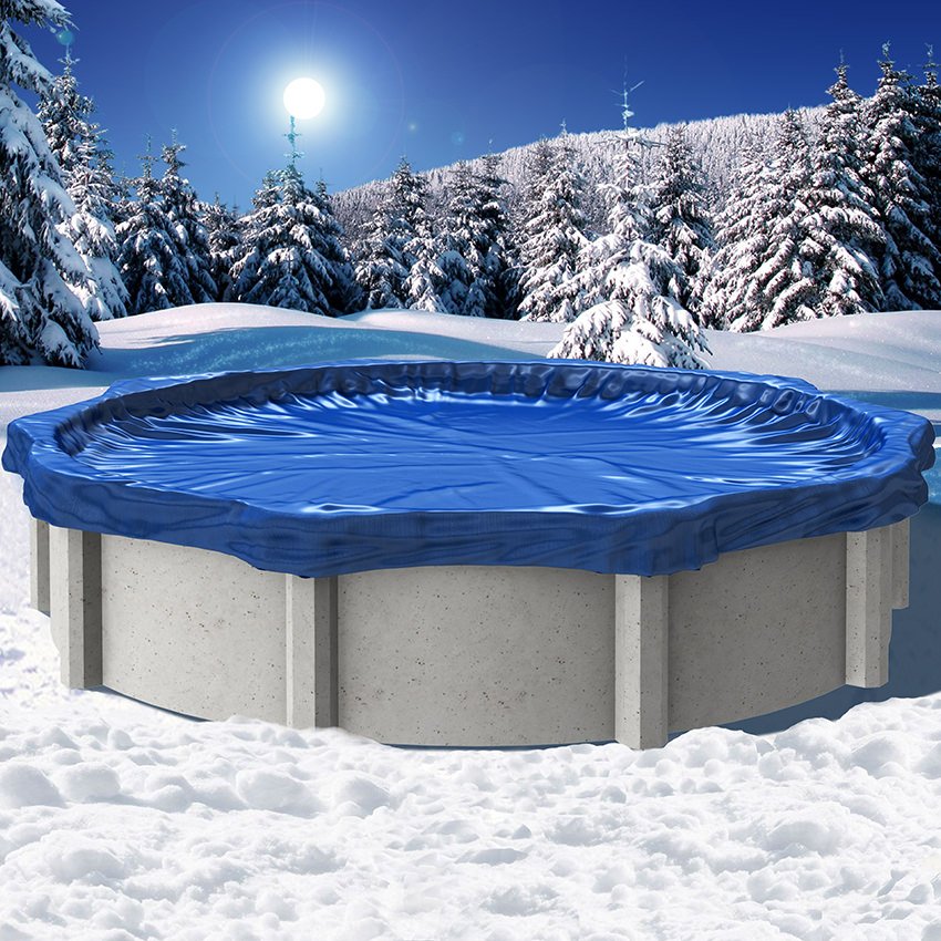 Как подготовить и где хранить зимой каркасный бассейн?