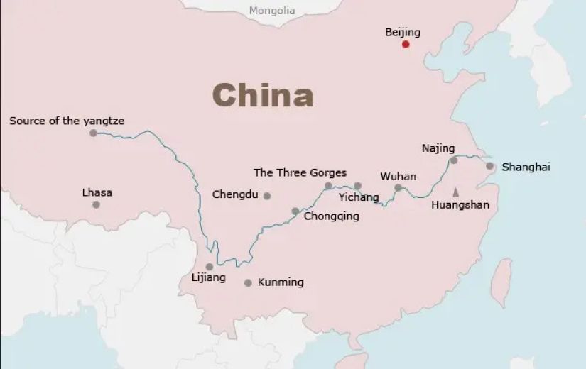 Река янцзы: описание, карта, где находится, бассейн реки