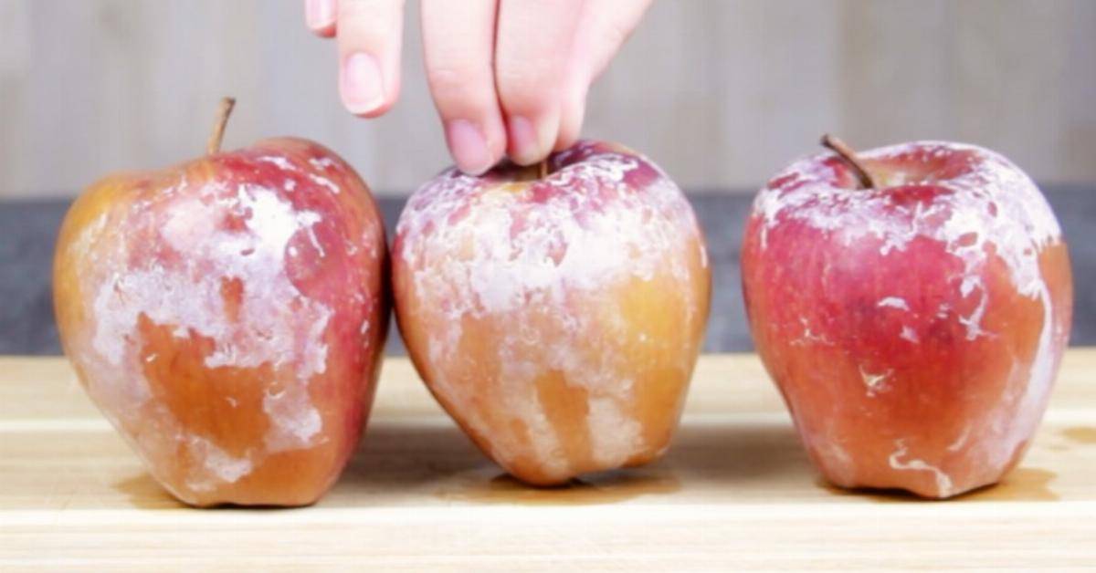 Как мыть яблоки - wikihow