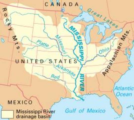 Миссисипи — самая длинная река северной америки: география, обитатели, интересные факты. миссисипи бассейн какого океана - uhistory.ru