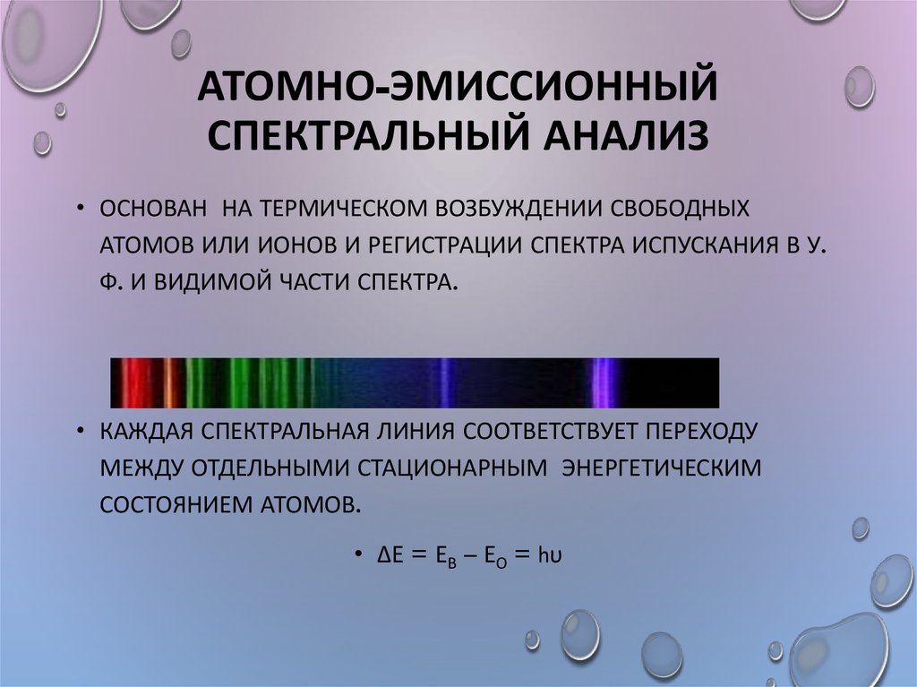 Спектральный анализ