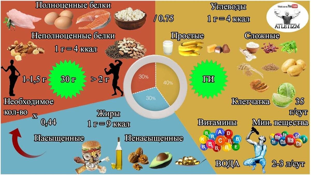 Фитнес-мифы: углеводы и жиры нельзя есть вместе