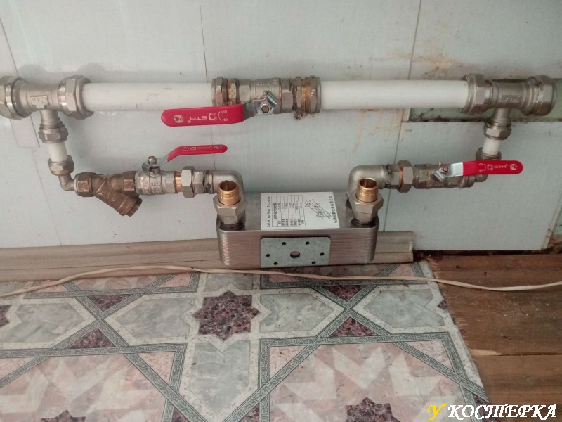 Теплообменник для горячей воды от отопления: как сделать своими руками в частном доме