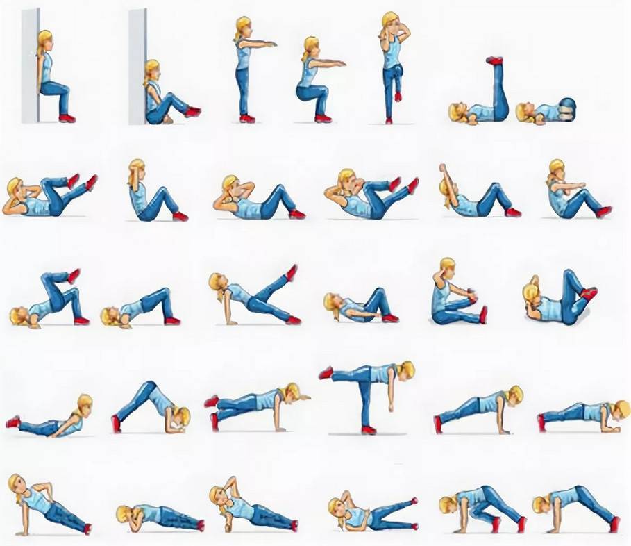 Простые упражнения, чтобы убрать живот и бока в домашних условиях - гимнастика для женщин и мужчин