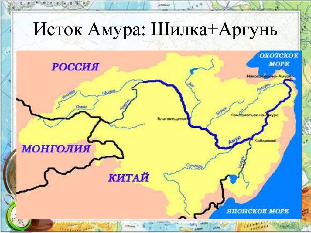 К истоку амура: река шилка и река аргунь :: syl.ru