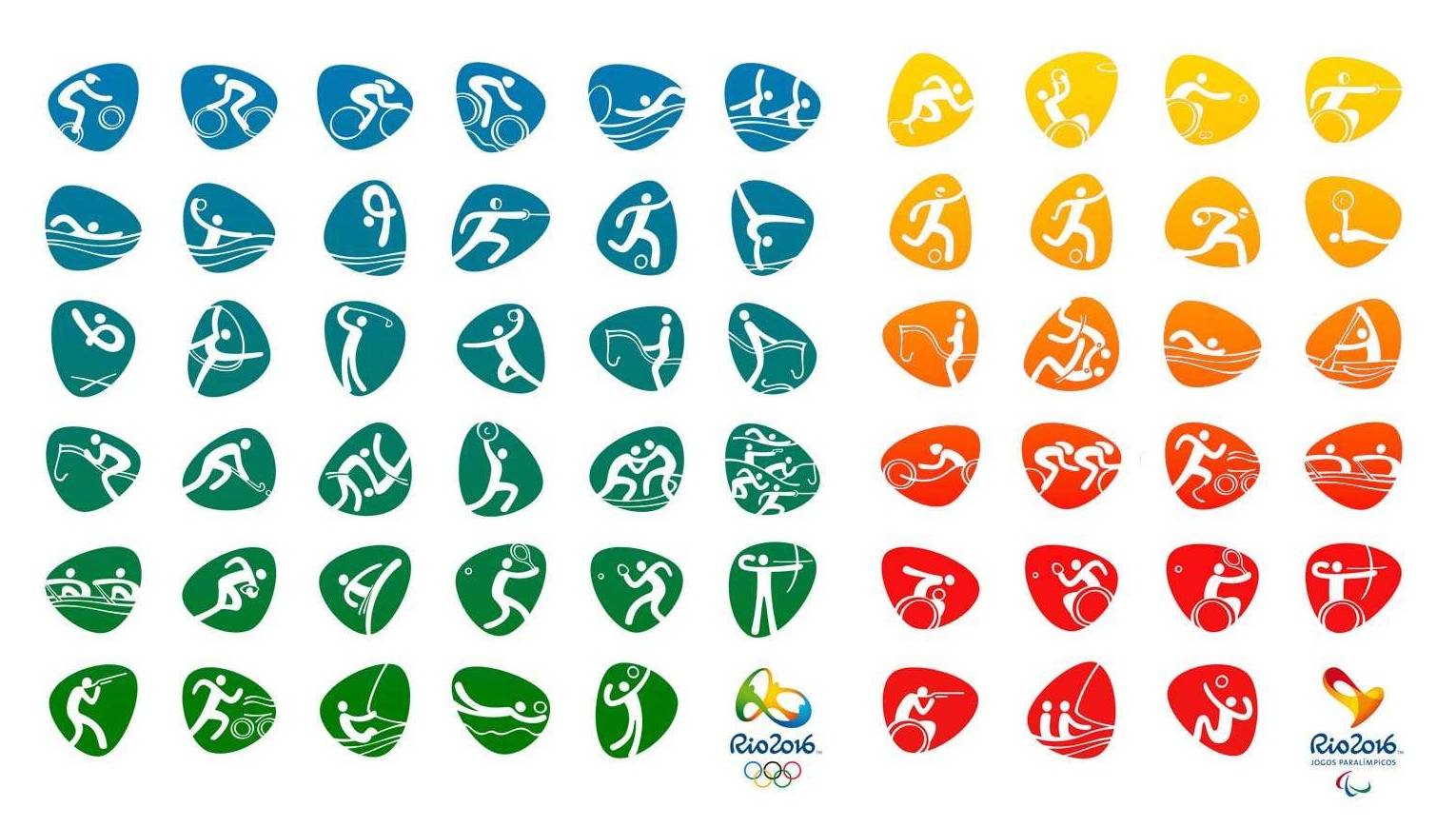 Сайт о плавании: олимпийские пиктограммы водных видов спорта