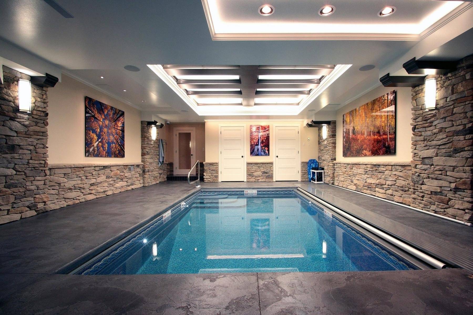 Как соорудить бассейн на цокольном этаже дома?
