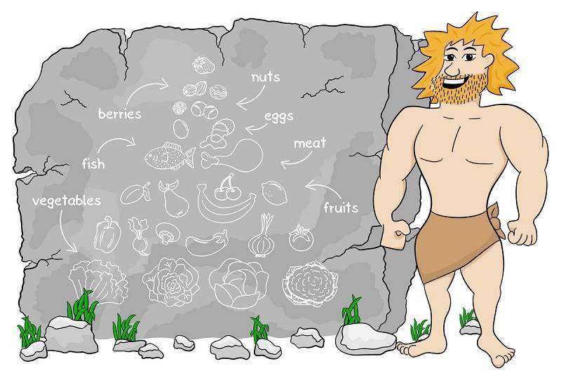 Палео диета, палеодиета: вред, первобытная диета древнего человека каменного века
