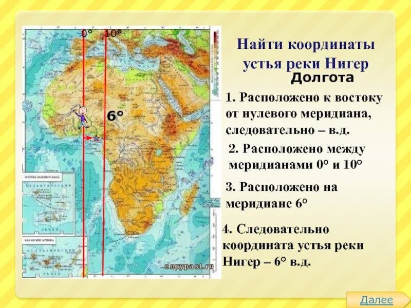 Крайние точки африки: координаты северной, южной, западной и восточной точки границ материка