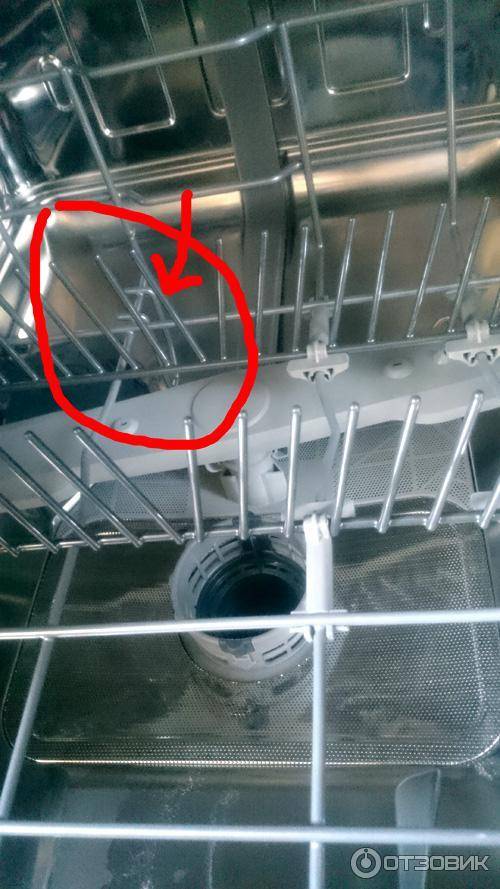 Посудомоечная машина не сливает, вода стоит в поддоне