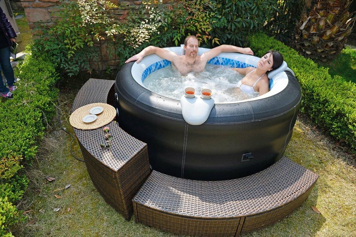 Надувной спа-бассейн для дачи, надувное джакузи - morevdome.com