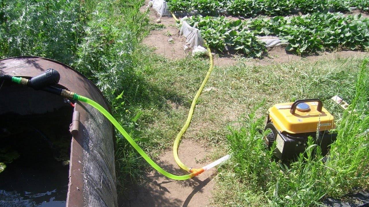 Поверхностные насосы для полива огорода на даче