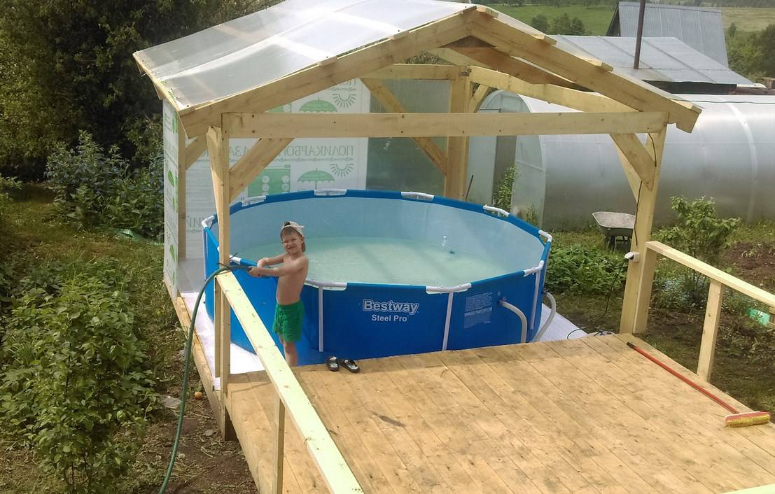 Как построить бассейн в частном доме на участке своими собственными силами +фото и видео