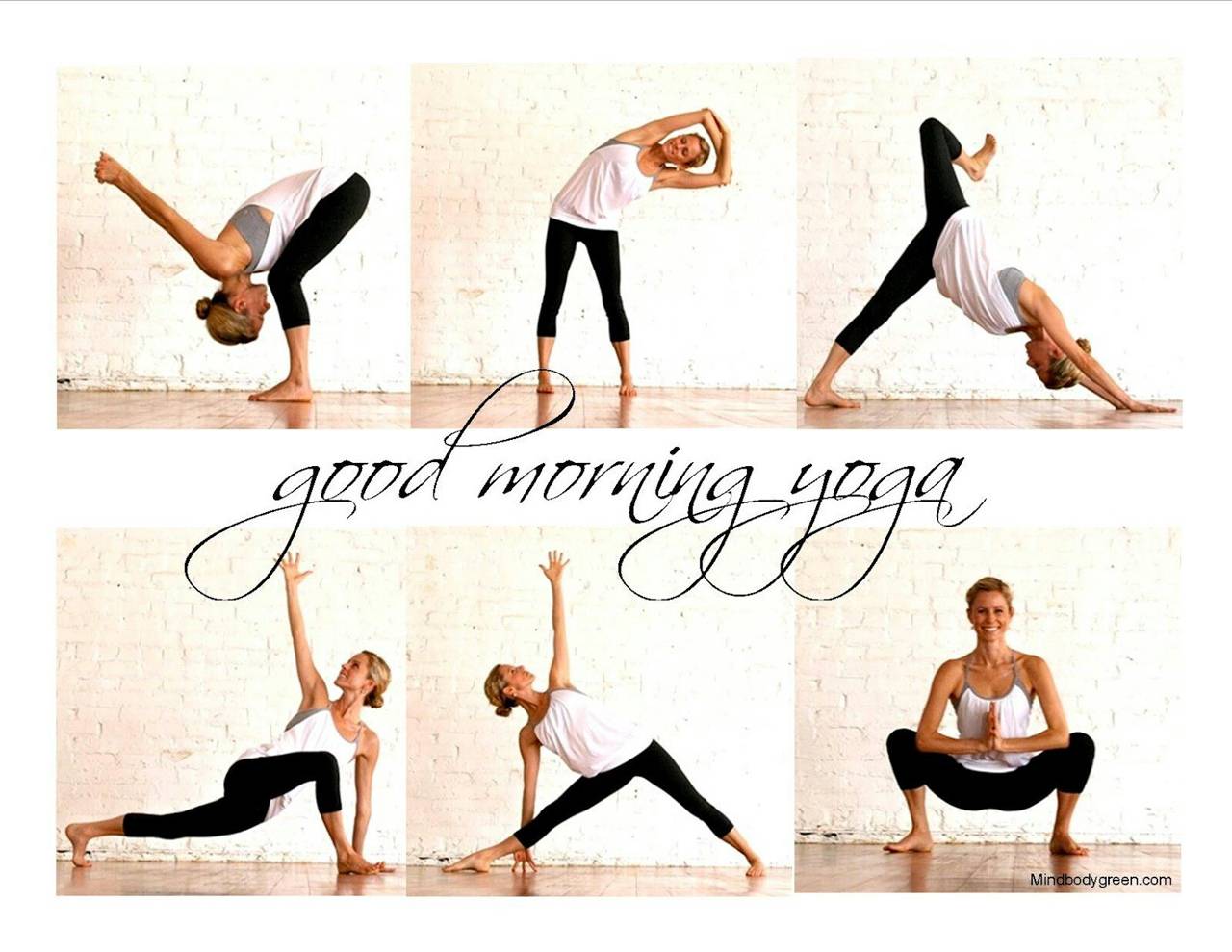 Упражнение good morning
