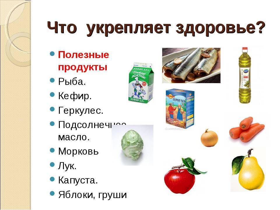 Самые полезные продукты питания для здоровья: список