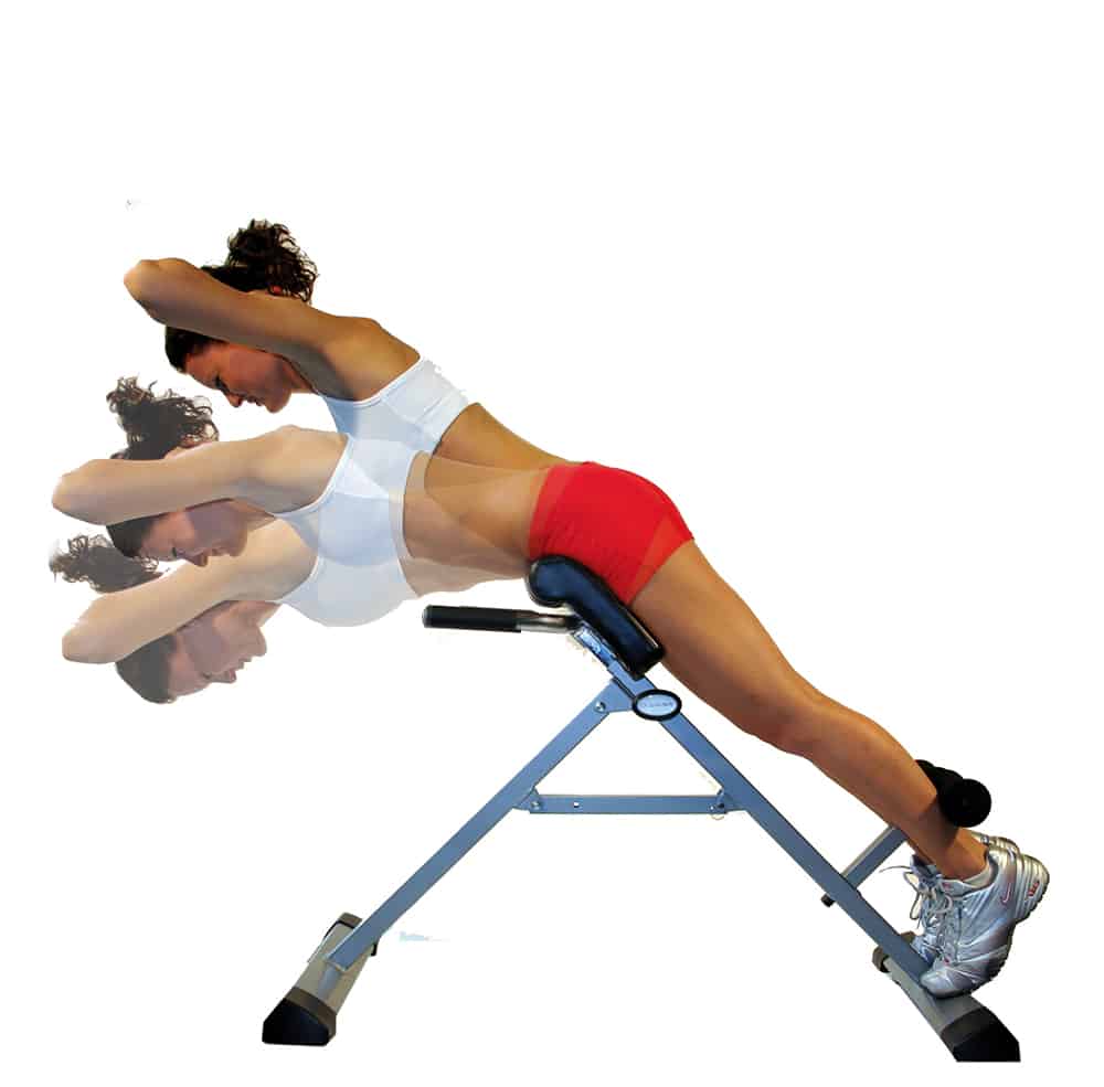 Упражнение гиперэкстензия: техника выполнения для спины