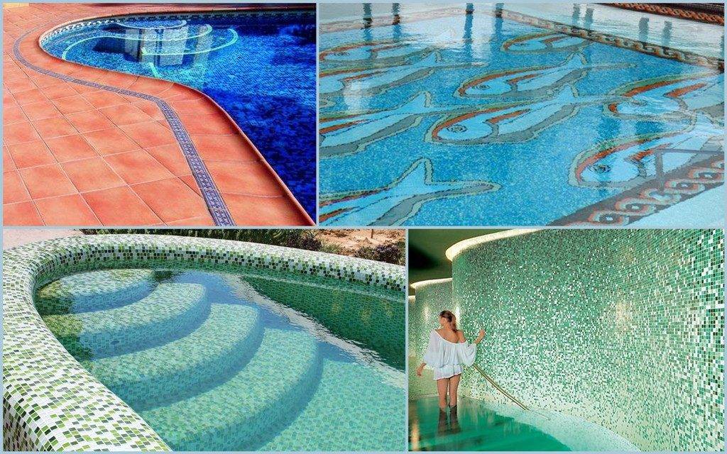 Укладка плитки и мозаики в бассейне: пошаговая технология