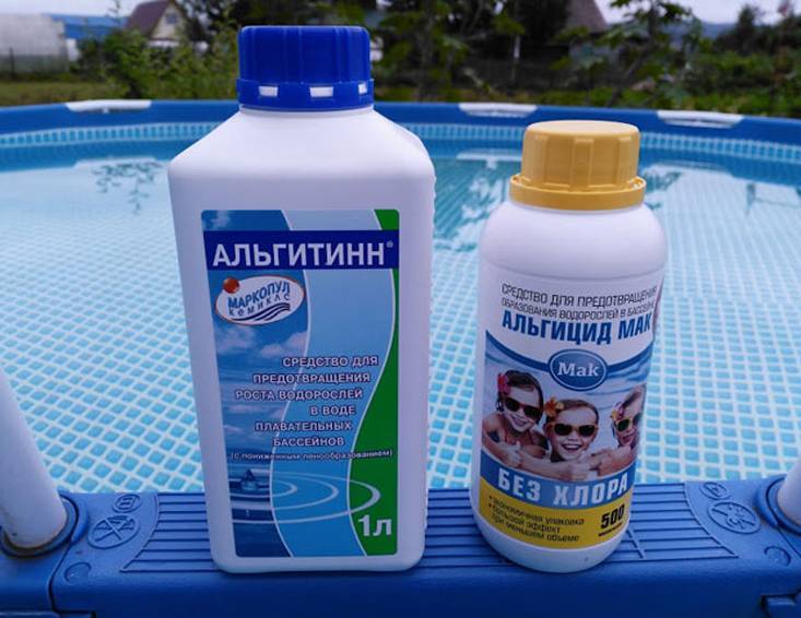 Таблетки для бассейна, чтобы не цвела вода, правила использования