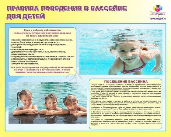 Правила посещения бассейна: что нужно брать с собой и техника безопасности в бассейне